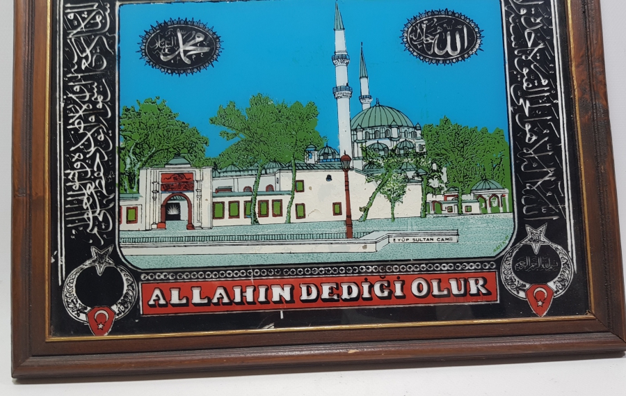 EL BOYAMA CAMALTI ANTİKA ESNAF PANOSU