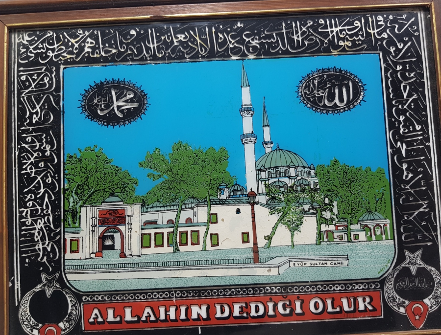 EL BOYAMA CAMALTI ANTİKA ESNAF PANOSU