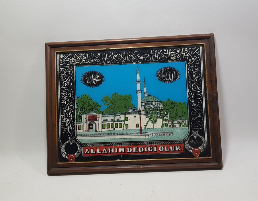 EL BOYAMA CAMALTI ANTİKA ESNAF PANOSU