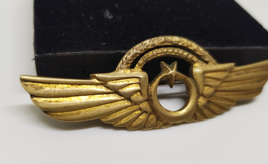 CUMHURİYET BAŞLARI ÇOK NADİR PİLOT BRÖVESİ