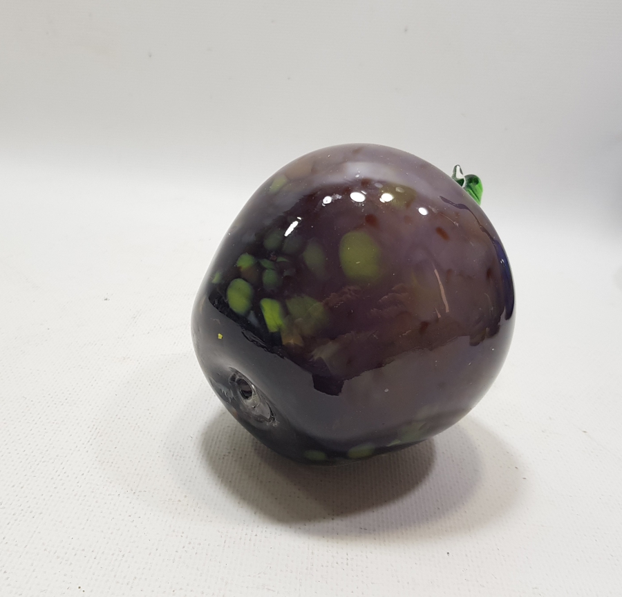 ÜFLEME CAMDAN MAMUL ELMA FİGÜRÜ