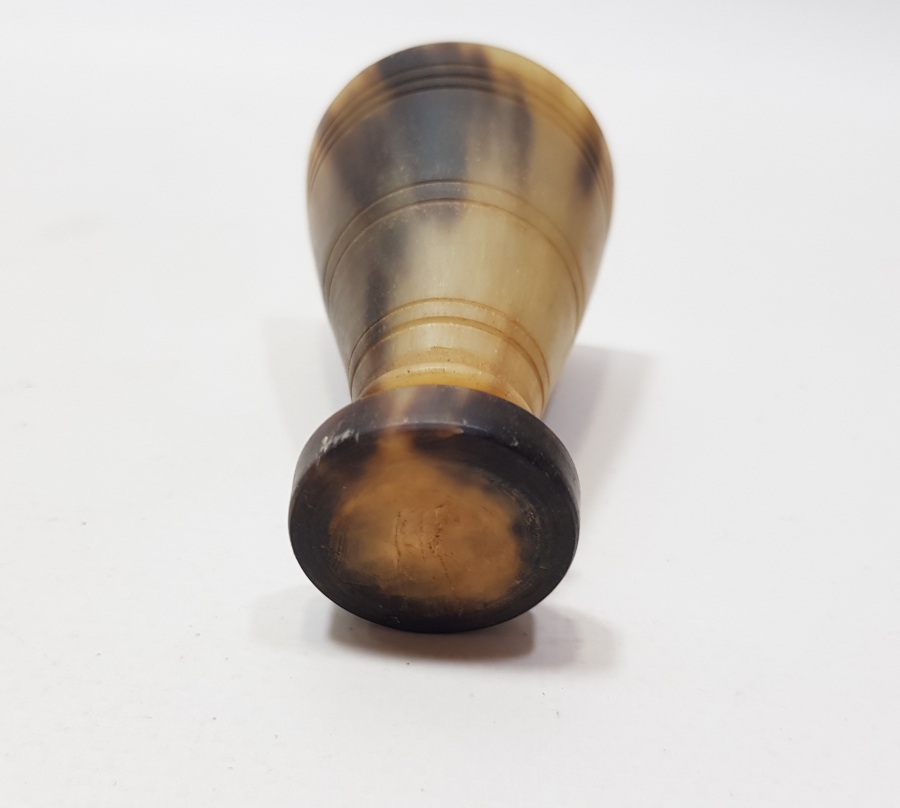 OSMANLI DÖNEMİ YEKPARE BOYNUZDAN EL YAPIMI NADİR FORMDA ZEMZEMLİK