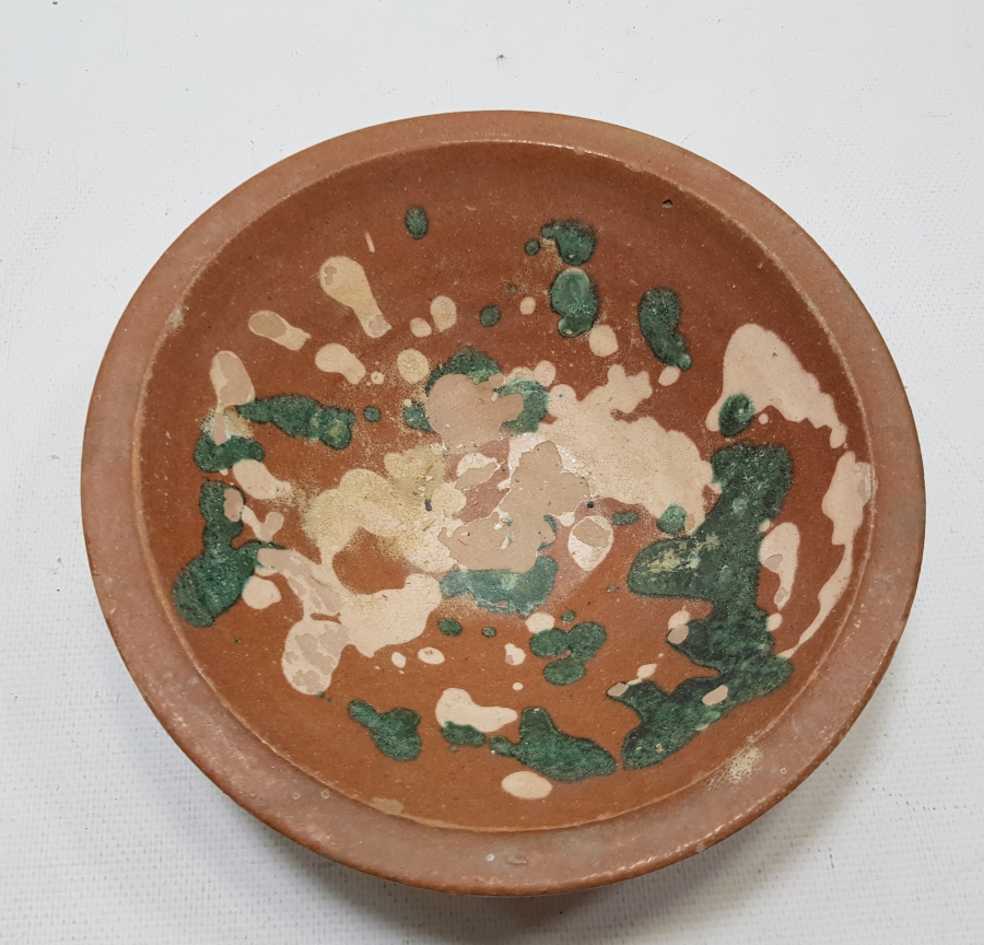 KINIK İŞİ SIRLI TOPRAK KASE