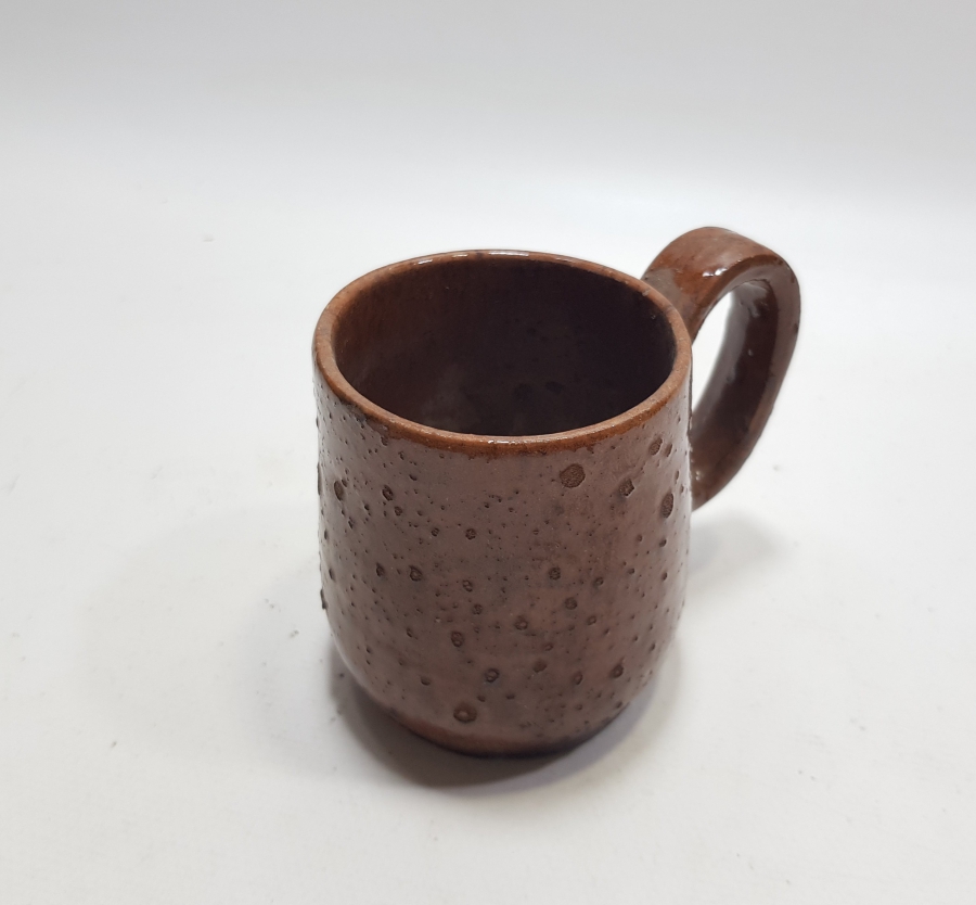 ANTİKA KÜTAHYA SIRLI DALDIRMA - KUPA