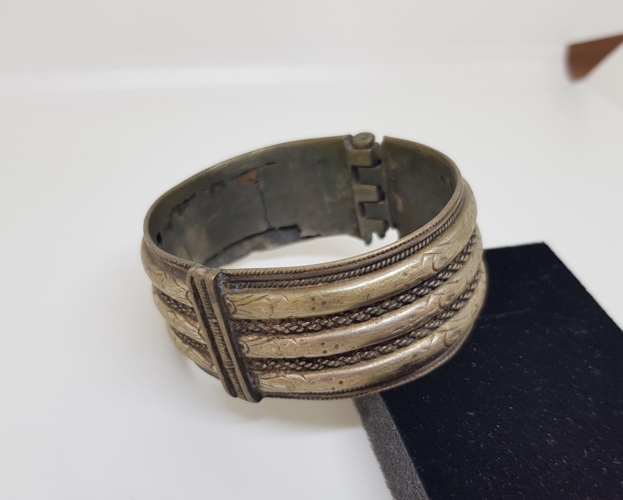 OSMANLI DÖNEMİ ERMENİ USTA YAPIMI GELİN BİLEKLİĞİ