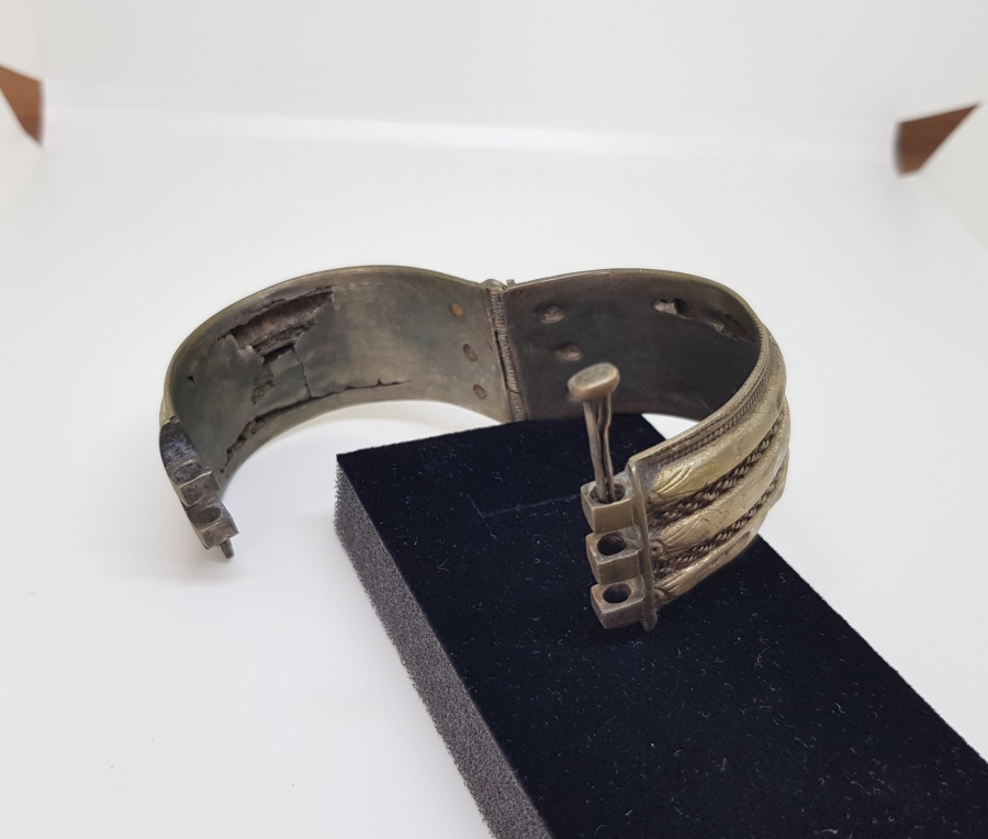 OSMANLI DÖNEMİ ERMENİ USTA YAPIMI GELİN BİLEKLİĞİ