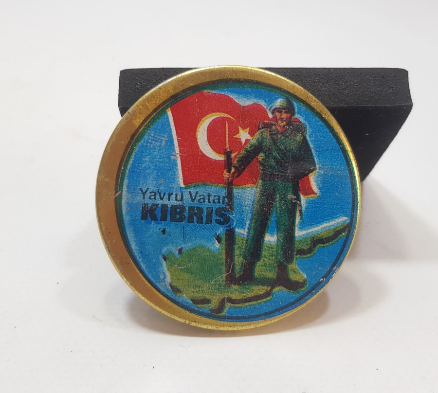 KIBRIS ZAFER HATIRASI ANTİKA ASKER AYNASI