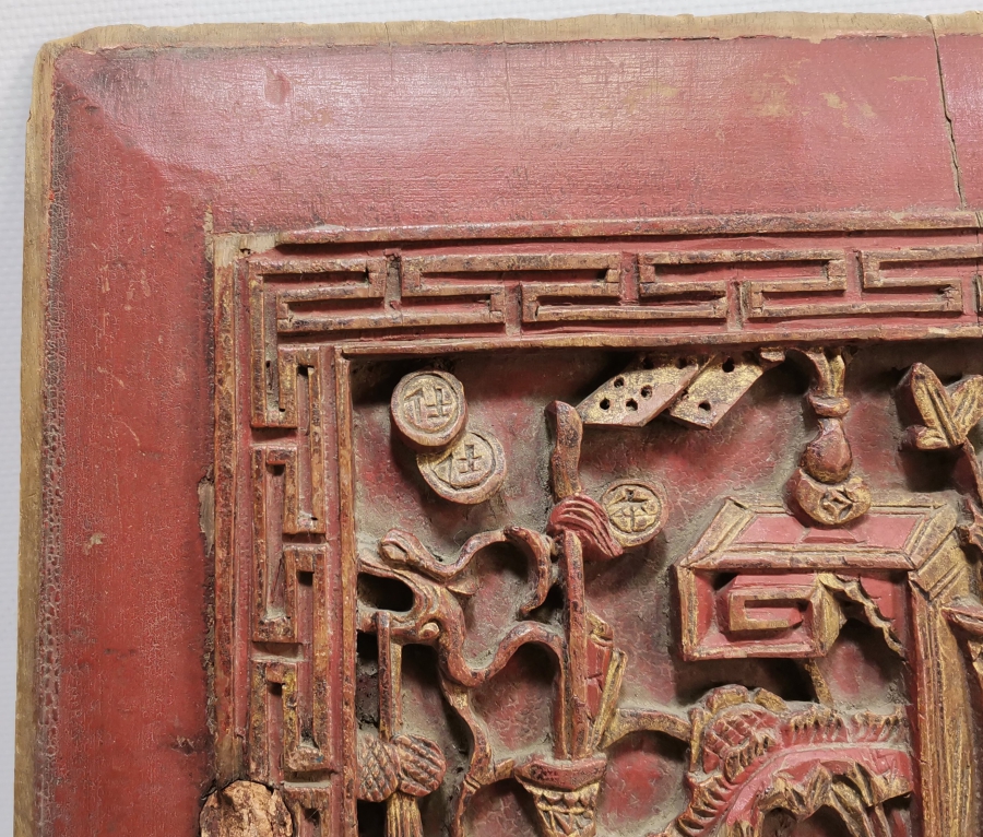 OSMANLI DÖNEMİ ÇOK NADİR EDİRNEKARİ DOLAP KAPAĞI PARÇASI