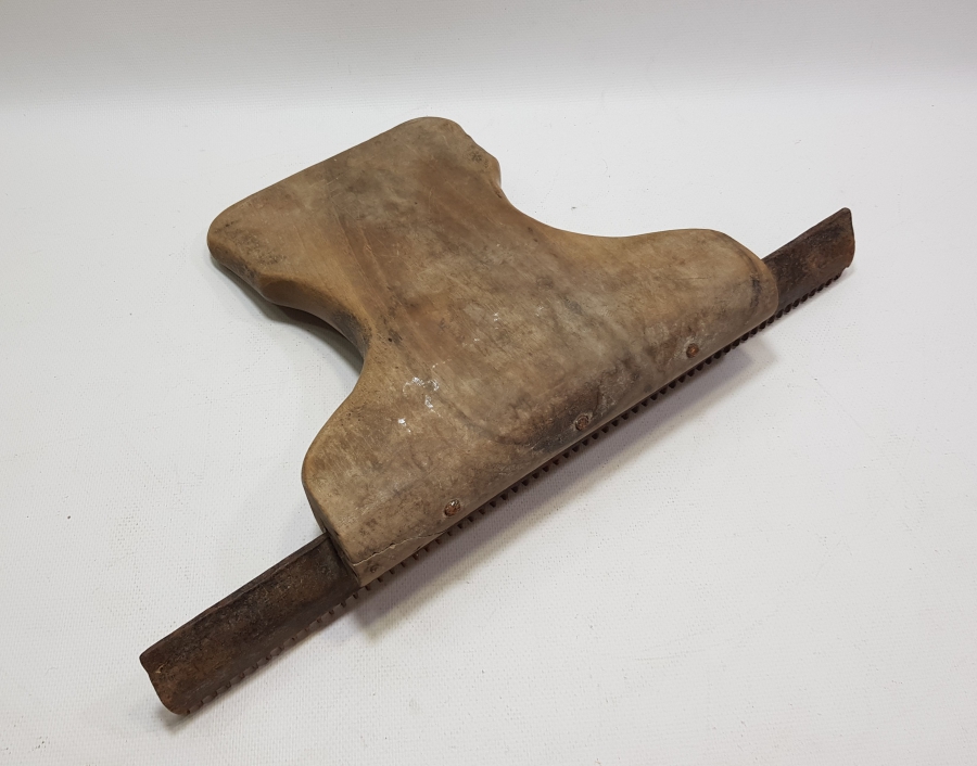 OSMANLI DÖNEMİ EL YAPIMI BÜYÜK BOY YÜN TARAĞI