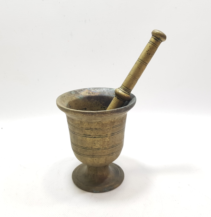 OSMANLI DÖNEMİ SÜLEYMANİYE İŞİ ORİJİNAL ELİYLE PİRİNÇ HAVAN