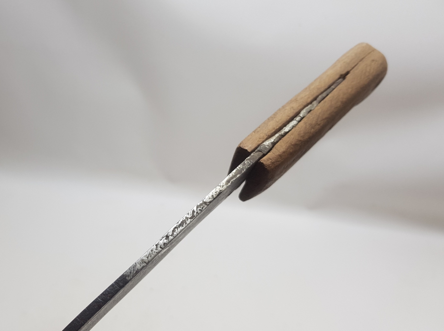 GÜMÜŞ ÇAKMA İŞÇİLİKLİ OSMANLI DÖNEMİ YENİÇERİ YATAĞANI