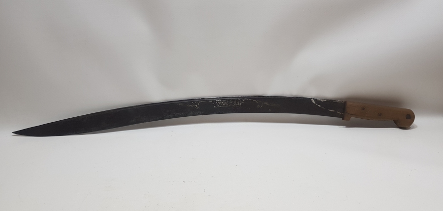 GÜMÜŞ ÇAKMA İŞÇİLİKLİ OSMANLI DÖNEMİ YENİÇERİ YATAĞANI