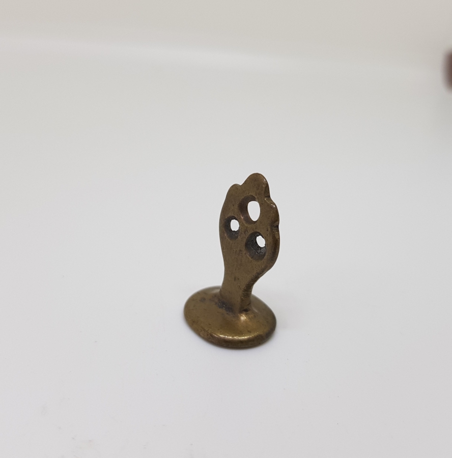 OSMANLI DÖNEMİ HAKKAK İŞİ EL KAZIMA SALTANAT ÇELENKLİ ŞAHIS MÜHRÜ