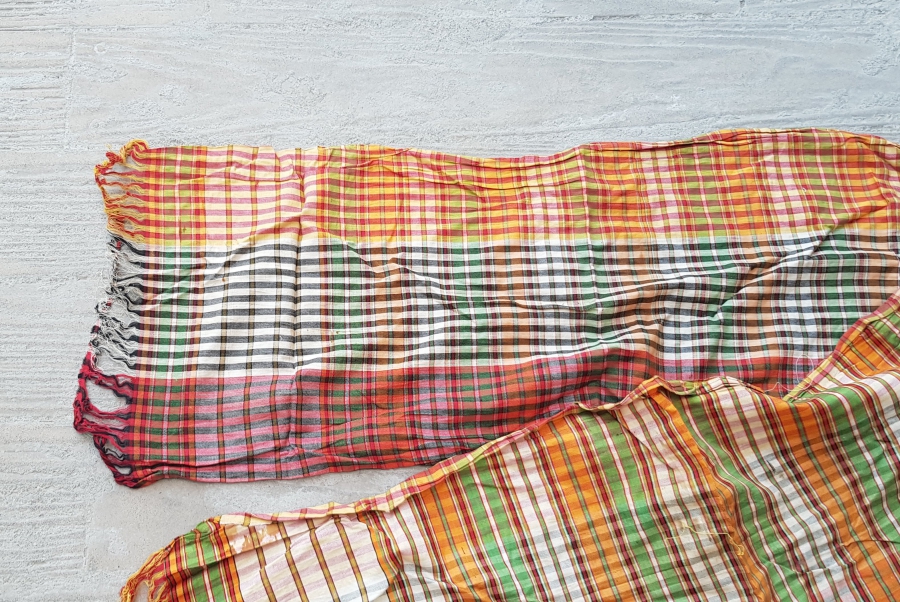 OSMANLI DÖNEMİ EL DOKUMA İPEK YÖRÜK KUŞAĞI - ACEM ŞALI