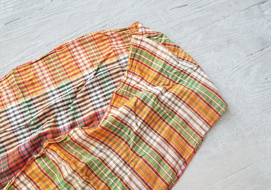 OSMANLI DÖNEMİ EL DOKUMA İPEK YÖRÜK KUŞAĞI - ACEM ŞALI