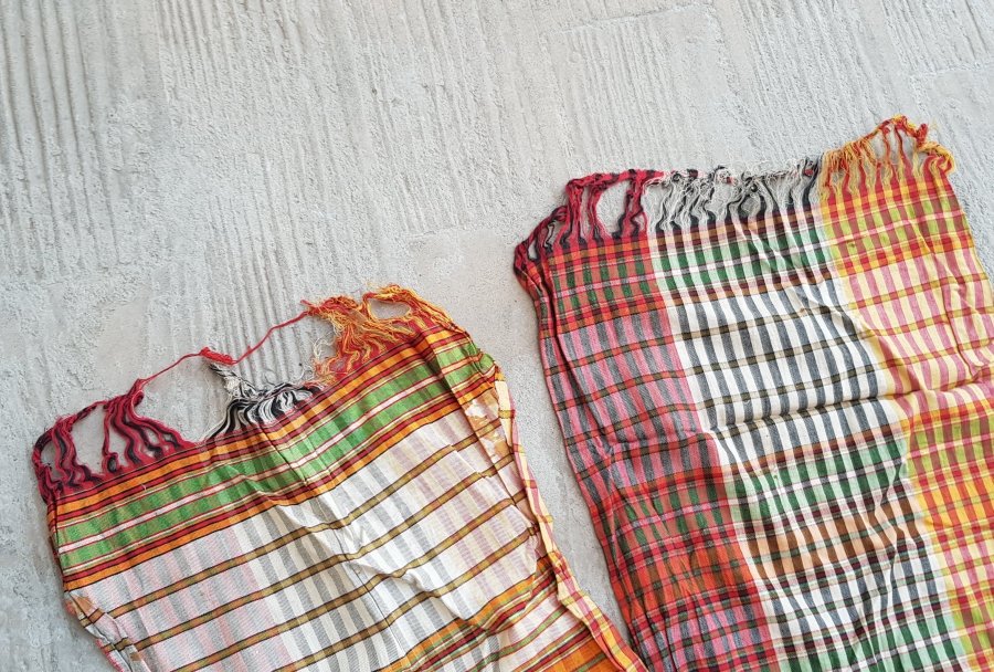 OSMANLI DÖNEMİ EL DOKUMA İPEK YÖRÜK KUŞAĞI - ACEM ŞALI