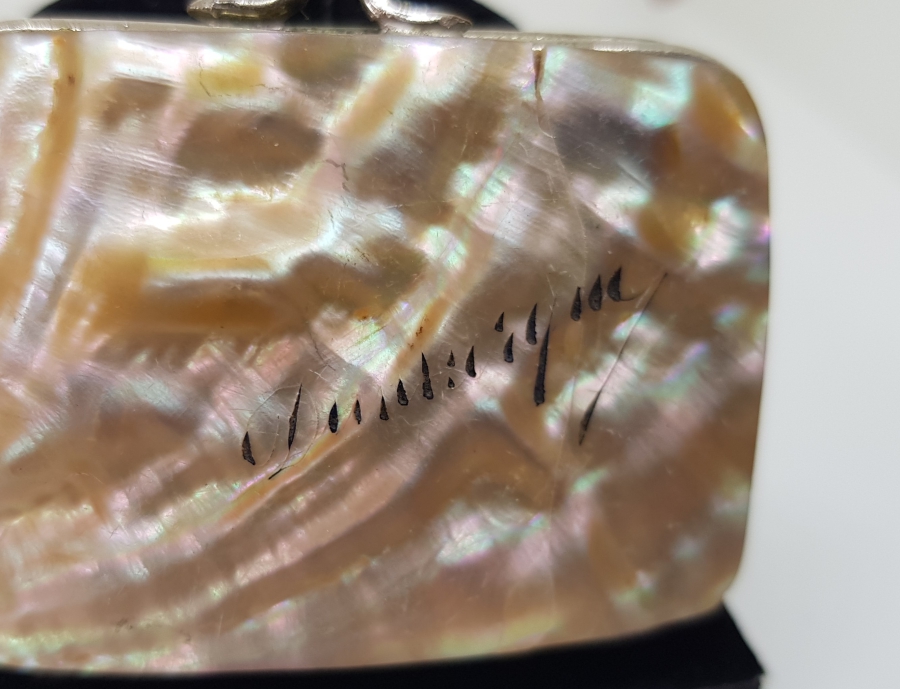 OSMANLI DÖNEMİ LEVANTEN İŞİ SEDEF CÜZDAN