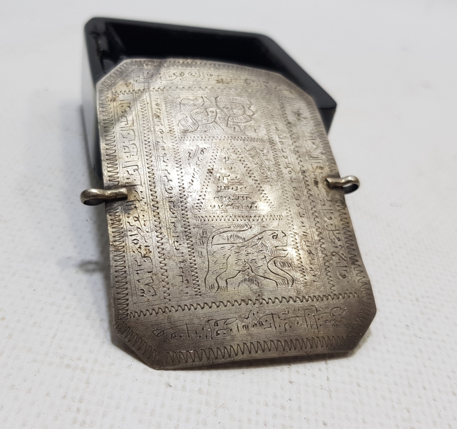 OSMANLI DÖNEMİ EL KAZIMA GÜMÜŞ MUHABBET TILSIMI