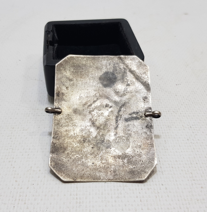 OSMANLI DÖNEMİ EL KAZIMA GÜMÜŞ MUHABBET TILSIMI