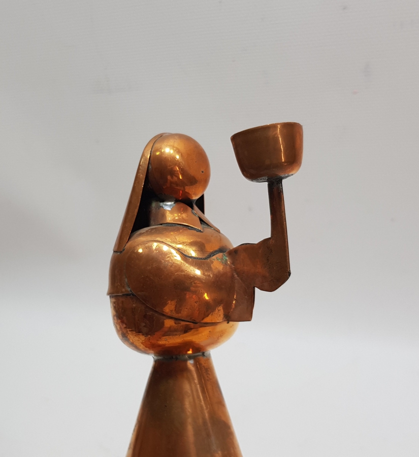 MERYEM ANA FORMUNDA YAPILMIŞ ANTİKA MUMLUK