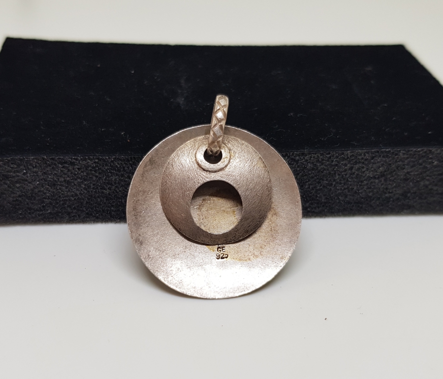 ÖZEL YAPIM GÜMÜŞ KOLYE UCU