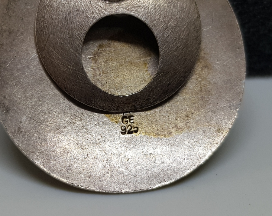 ÖZEL YAPIM GÜMÜŞ KOLYE UCU