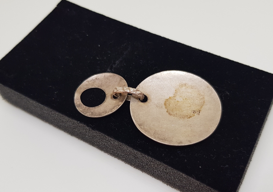 ÖZEL YAPIM GÜMÜŞ KOLYE UCU