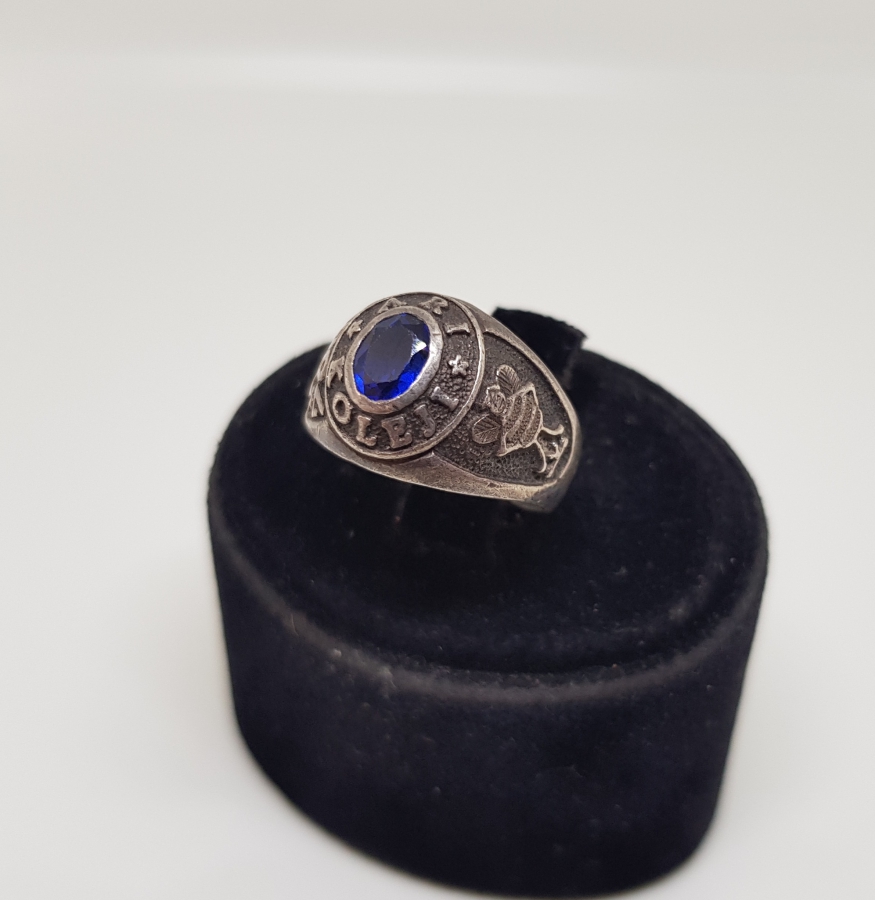 ARI KOLEJİ 84 MEZUNLARI İÇİN ÖZEL YAPILMIŞ GÜMÜŞ YÜZÜK