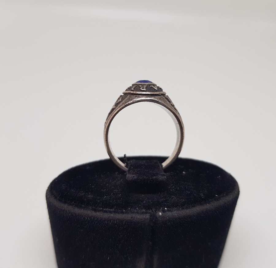 ARI KOLEJİ 84 MEZUNLARI İÇİN ÖZEL YAPILMIŞ GÜMÜŞ YÜZÜK