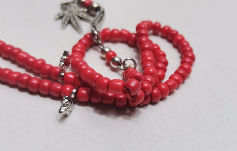 MERCAN TAŞINDAN MAMUL ANTİKA NAMAZ TESPİHİ