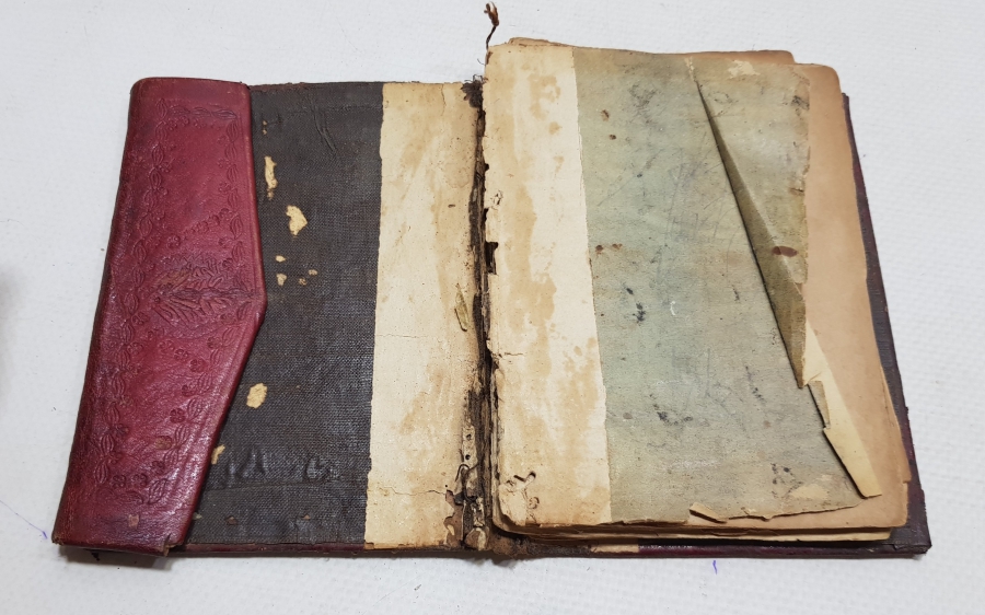 DERİ CİLDİNDE EL YAZMA OSMANLI DÖNEMİ ENAM I ŞERİF