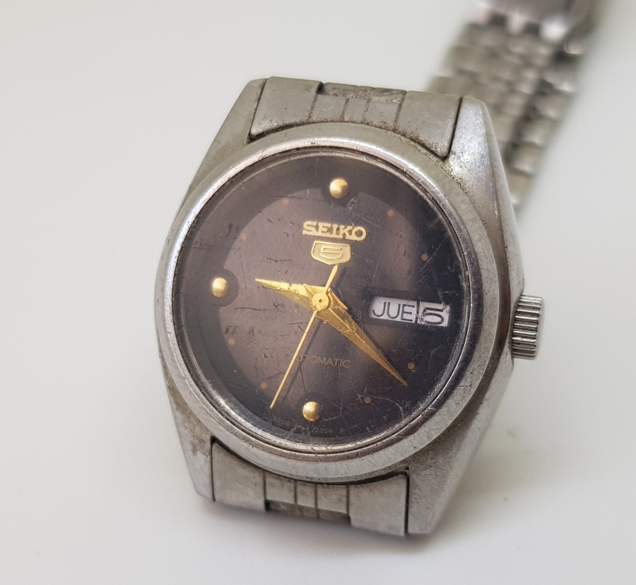 KURMALI ANTİKA SEİKO KOL SAATİ