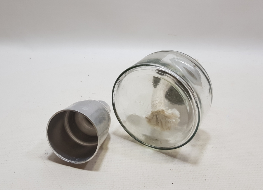 ÇİL KONDİSYONDA KULLANILMAMIŞ ANTİKA GAZ LAMBASI - İDARE