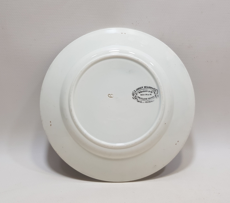 1900 BAŞLARI AVRUPA YAPIMI ANTİKA PORSELEN TABAK