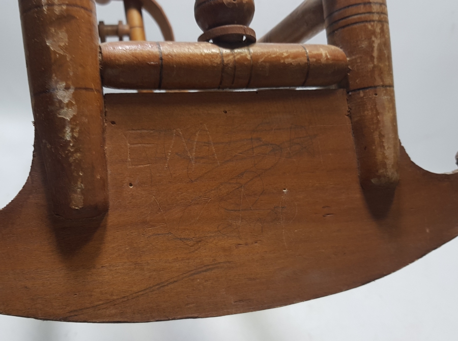 OSMANLI DÖNEMİ AHŞAP OYUNCAK BEBEK BEŞİĞİ