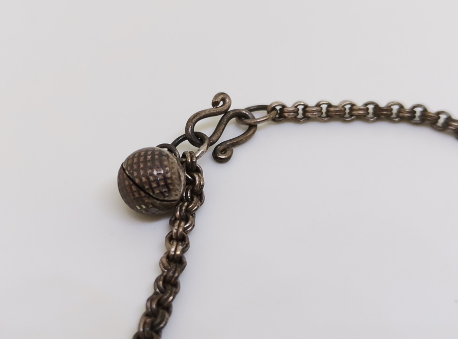 ÖZEL YAPIM ANTİKA GÜMÜŞ HALHAL