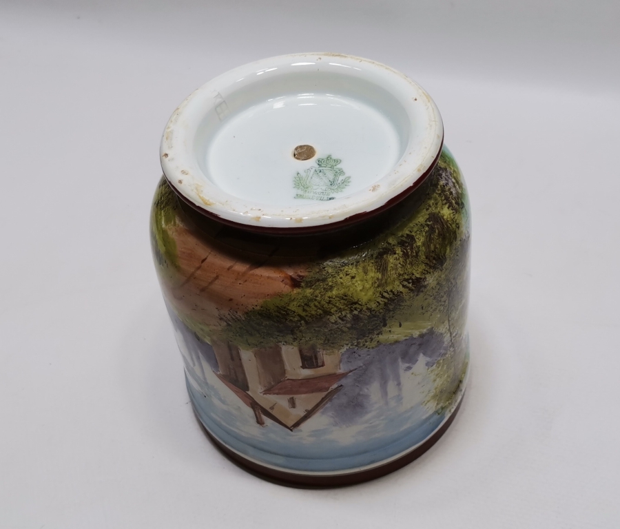 1900 BAŞLARI TAMAMI EL BOYAMA BÜYÜK BOY FRANSIZ SAKSI