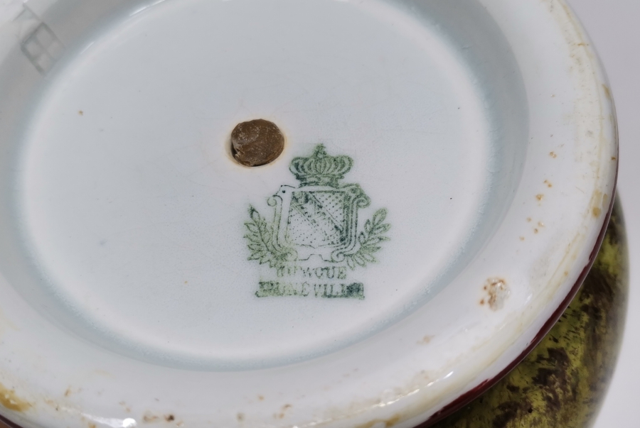 1900 BAŞLARI TAMAMI EL BOYAMA BÜYÜK BOY FRANSIZ SAKSI