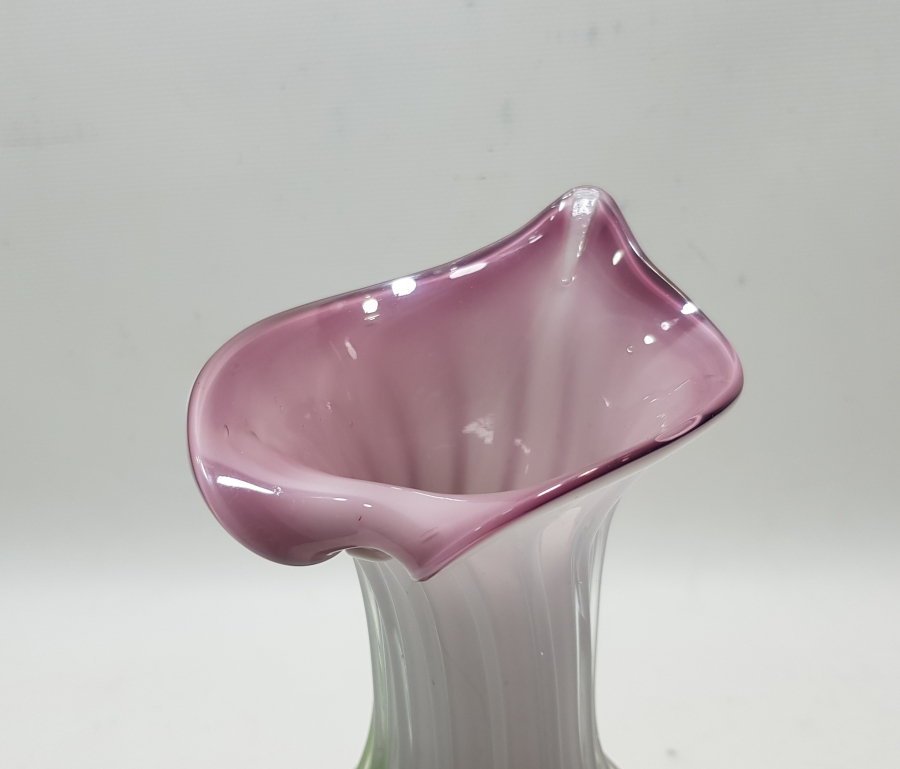 ANTİKA MURANO ÇİÇEK VAZOSU