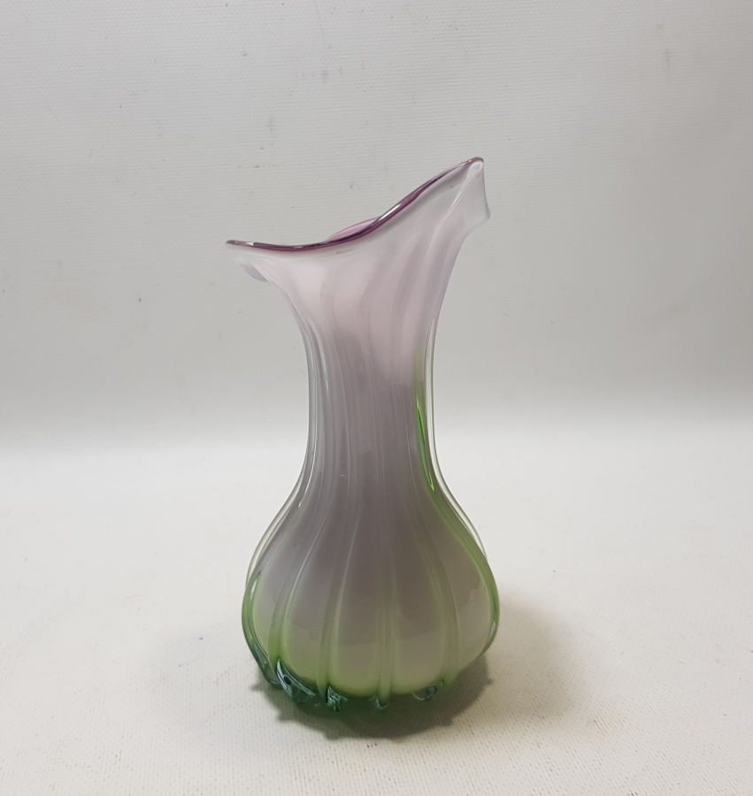 ANTİKA MURANO ÇİÇEK VAZOSU