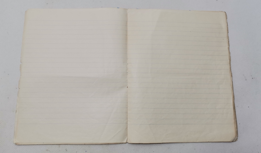 OSMANLI DÖNEMİ HİLAL İ AHMER KAPAKLI İÇİ YAZILI DEFTER