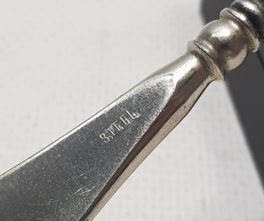 GÜMÜŞ SAPLI ANTİKA AYAKKABI ÇEKECEĞİ - KERATA