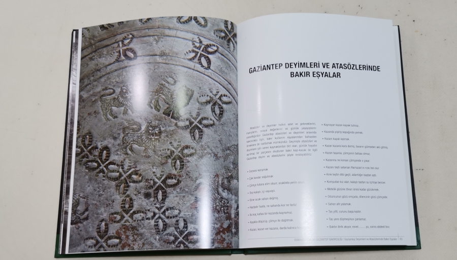 OSMANLI DÖNEMİ GAZİANTEP BAKIRCILIĞI ÜZERİNE YAZILMIŞ PRESTİJ KİTAP