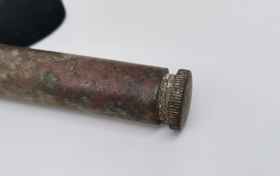 ÜZERİ DAMGALI 1. DÜNYA SAVAŞI DÖNEMİ İNGİLİZ ENFİELD TÜFEK YAĞDANLIĞI