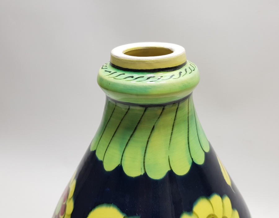 KÜTAHYA İŞİ EL BOYAMA ANTİKA VAZO