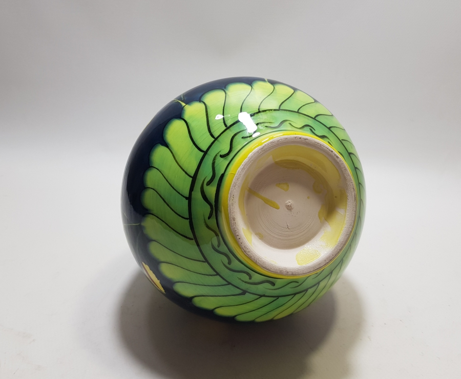 KÜTAHYA İŞİ EL BOYAMA ANTİKA VAZO