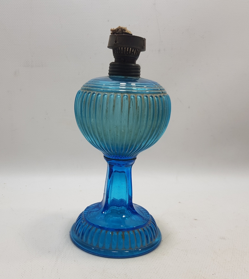 NADİR RENKTE OSMANLI DÖNEMİ GAZ LAMBASI