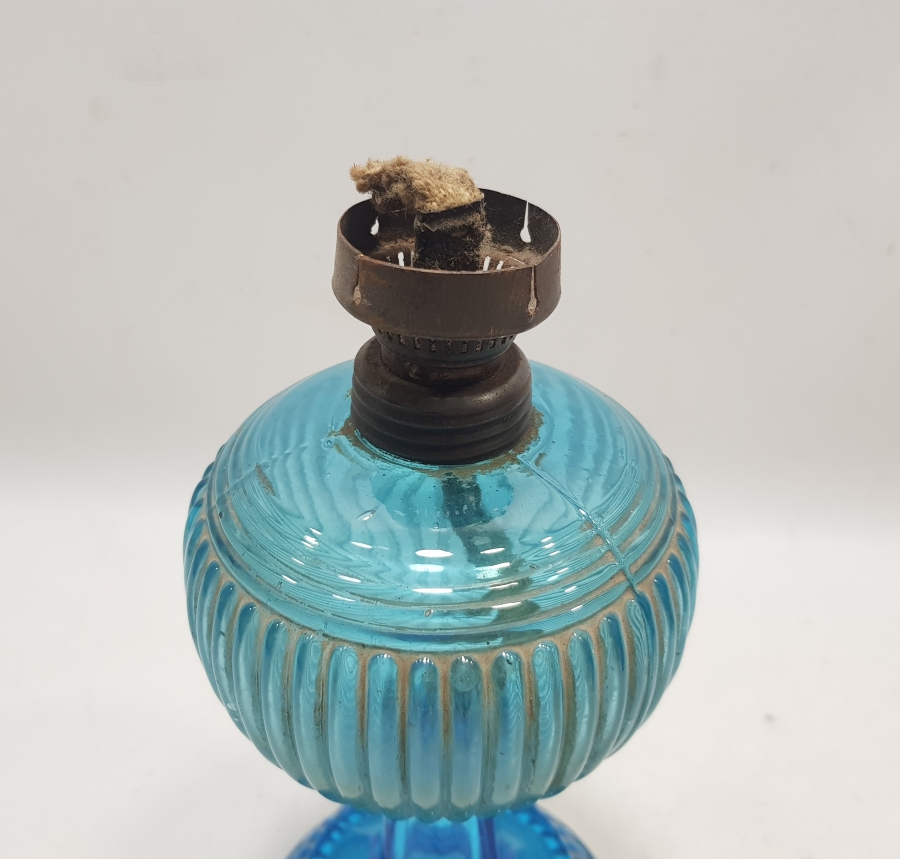 NADİR RENKTE OSMANLI DÖNEMİ GAZ LAMBASI