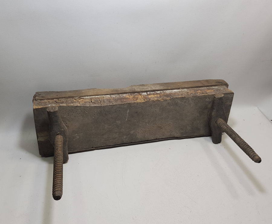 OSMANLI DÖNEMİ EL YAPIMI AHŞAP ÇOK NADİR KİTAPÇI PRESİ