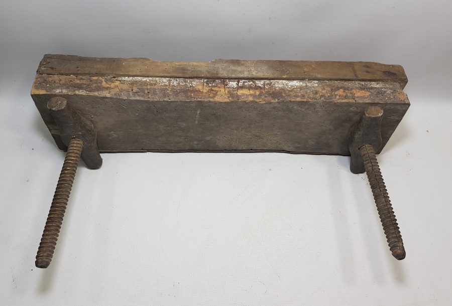 OSMANLI DÖNEMİ EL YAPIMI AHŞAP ÇOK NADİR KİTAPÇI PRESİ